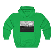 Load image into Gallery viewer, Citi Field Sunset Black & White - Unisex Heavy Blend™ Hooded Sweatshirt