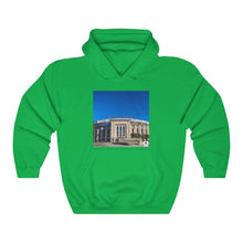 Load image into Gallery viewer, Yankee Stadium & Joe DiMaggio Quote - Unisex Heavy Blend™ Hooded Sweatshirt