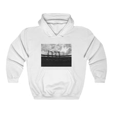 Load image into Gallery viewer, Citi Field Sunset Black & White - Unisex Heavy Blend™ Hooded Sweatshirt