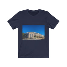 Load image into Gallery viewer, Yankee Stadium Exterior - Unisex Jersey Short Sleeve Tee