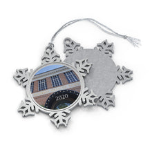 Load image into Gallery viewer, Hall of Fame Exterior - 2020 - Pewter Snowflake Ornament