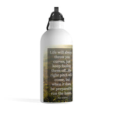 Load image into Gallery viewer, Run The Bases - Stainless Steel Water Bottle