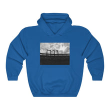 Load image into Gallery viewer, Citi Field Sunset Black & White - Unisex Heavy Blend™ Hooded Sweatshirt