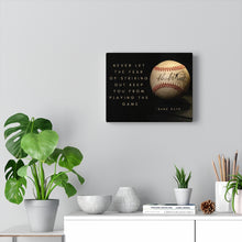Load image into Gallery viewer, Babe Ruth Ball - Canvas Gallery Wraps