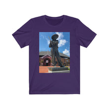 Load image into Gallery viewer, Sandlot Statue & Doubleday Field  - Unisex Jersey Short Sleeve Tee