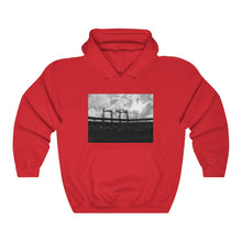 Load image into Gallery viewer, Citi Field Sunset Black & White - Unisex Heavy Blend™ Hooded Sweatshirt