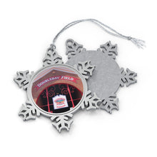 Load image into Gallery viewer, Doubleday Field - Timeless - Pewter Snowflake Ornament