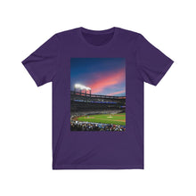 Load image into Gallery viewer, Citi Field Sunset - Unisex Jersey Short Sleeve Tee