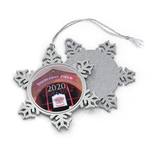 Load image into Gallery viewer, Doubleday Field - 2020 - Pewter Snowflake Ornament