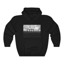 Load image into Gallery viewer, Citi Field Sunset Black & White - Unisex Heavy Blend™ Hooded Sweatshirt