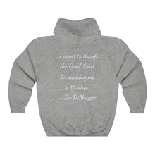 Load image into Gallery viewer, Yankee Stadium & Joe DiMaggio Quote - Unisex Heavy Blend™ Hooded Sweatshirt