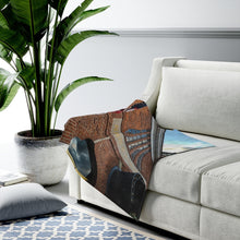 Load image into Gallery viewer, Welcome to the Hall of Fame - Velveteen Plush Blanket