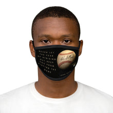 Load image into Gallery viewer, Babe Ruth Quote - Mixed-Fabric Face Mask