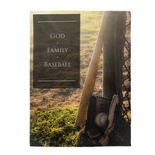Load image into Gallery viewer, God.  Family.  Baseball.  - Velveteen Plush Blanket