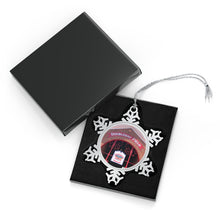 Load image into Gallery viewer, Doubleday Field - Timeless - Pewter Snowflake Ornament