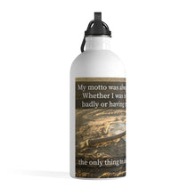 Load image into Gallery viewer, Hank Aaron Quote - Stainless Steel Water Bottle