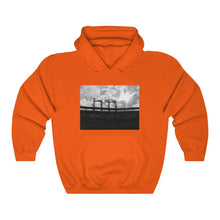 Load image into Gallery viewer, Citi Field Sunset Black & White - Unisex Heavy Blend™ Hooded Sweatshirt