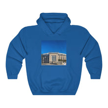 Load image into Gallery viewer, Yankee Stadium & Joe DiMaggio Quote - Unisex Heavy Blend™ Hooded Sweatshirt