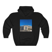 Load image into Gallery viewer, Yankee Stadium & Joe DiMaggio Quote - Unisex Heavy Blend™ Hooded Sweatshirt