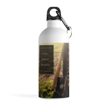 Load image into Gallery viewer, God. Family. Baseball. - Stainless Steel Water Bottle