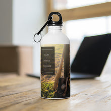 Load image into Gallery viewer, God. Family. Baseball. - Stainless Steel Water Bottle
