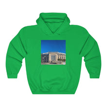 Load image into Gallery viewer, Yankee Stadium &amp; Joe DiMaggio Quote - Unisex Heavy Blend™ Hooded Sweatshirt
