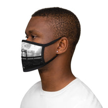 Load image into Gallery viewer, Citi Field Black &amp; White - Mixed-Fabric Face Mask
