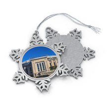 Load image into Gallery viewer, Yankee Stadium - Timeless - Pewter Snowflake Ornament
