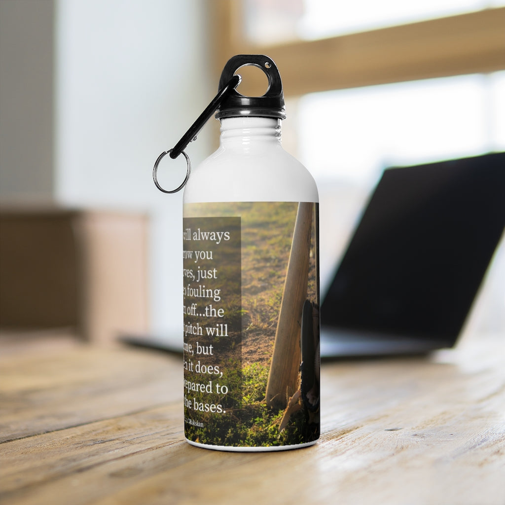 Run The Bases - Stainless Steel Water Bottle
