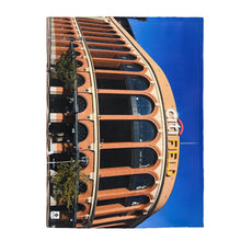 Load image into Gallery viewer, Citi Field Entrance - Velveteen Plush Blanket
