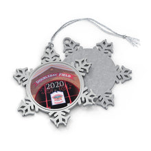 Load image into Gallery viewer, Doubleday Field - 2020 - Pewter Snowflake Ornament
