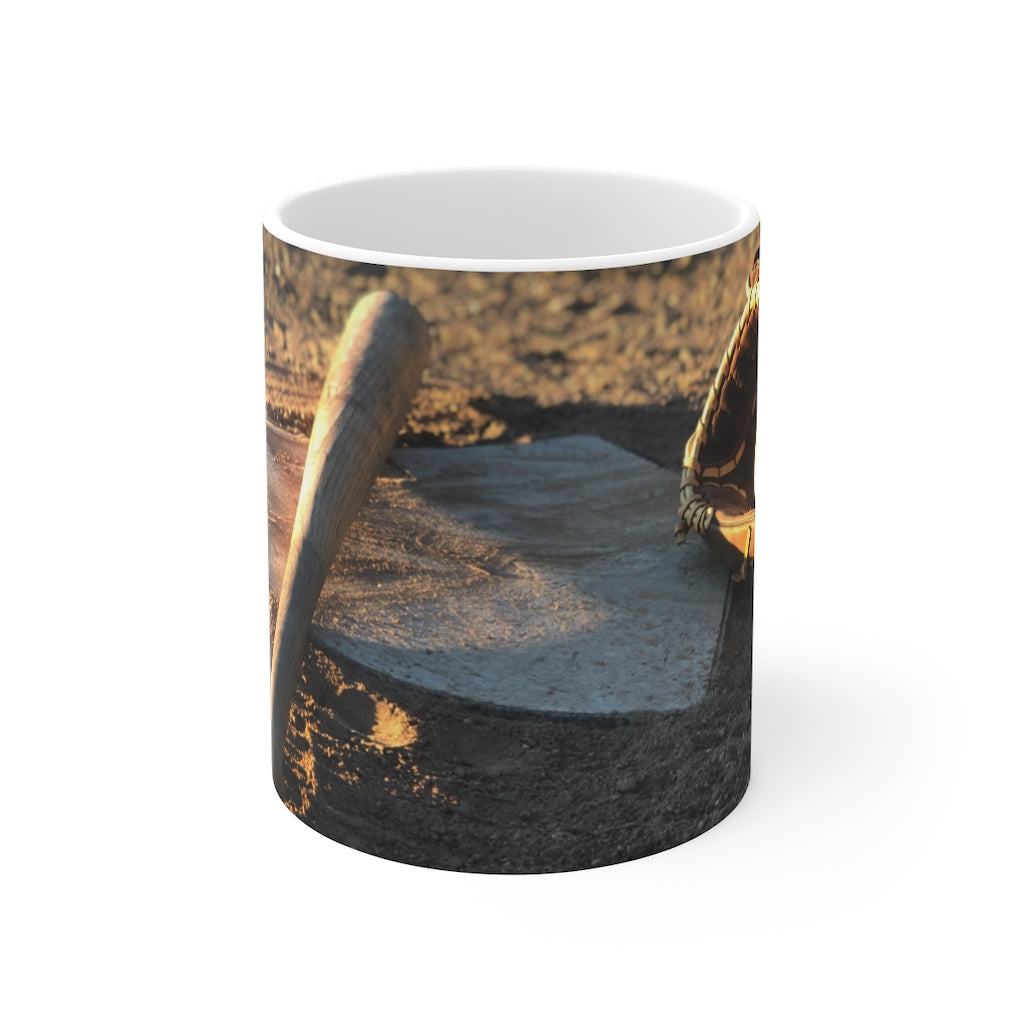 Glove & Bat at Home  Mug 11oz