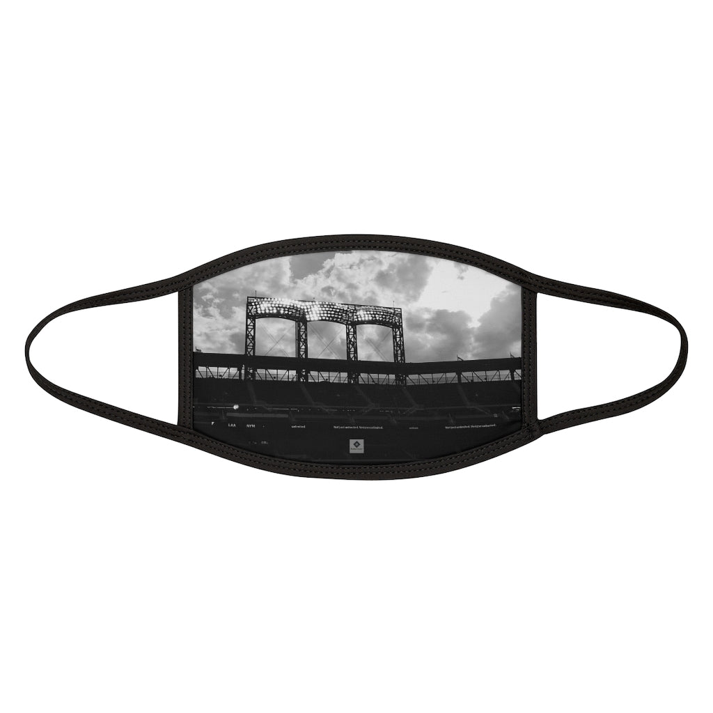 Citi Field Black & White - Mixed-Fabric Face Mask