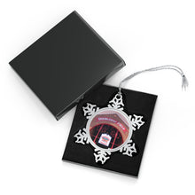 Load image into Gallery viewer, Doubleday Field - Timeless - Pewter Snowflake Ornament
