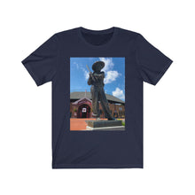 Load image into Gallery viewer, Sandlot Statue &amp; Doubleday Field  - Unisex Jersey Short Sleeve Tee
