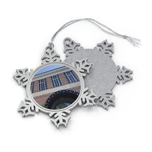 Load image into Gallery viewer, Hall of Fame Exterior - Timeless - Pewter Snowflake Ornament
