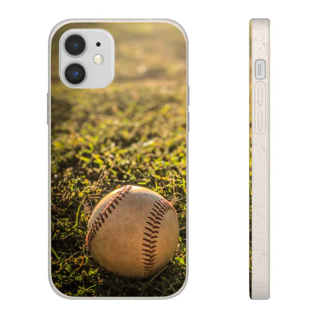 Baseball on Field Biodegradable Case